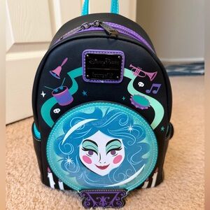 Disney Haunted Mansion Madame Leota Loungefly mini backpack - glow in the dark